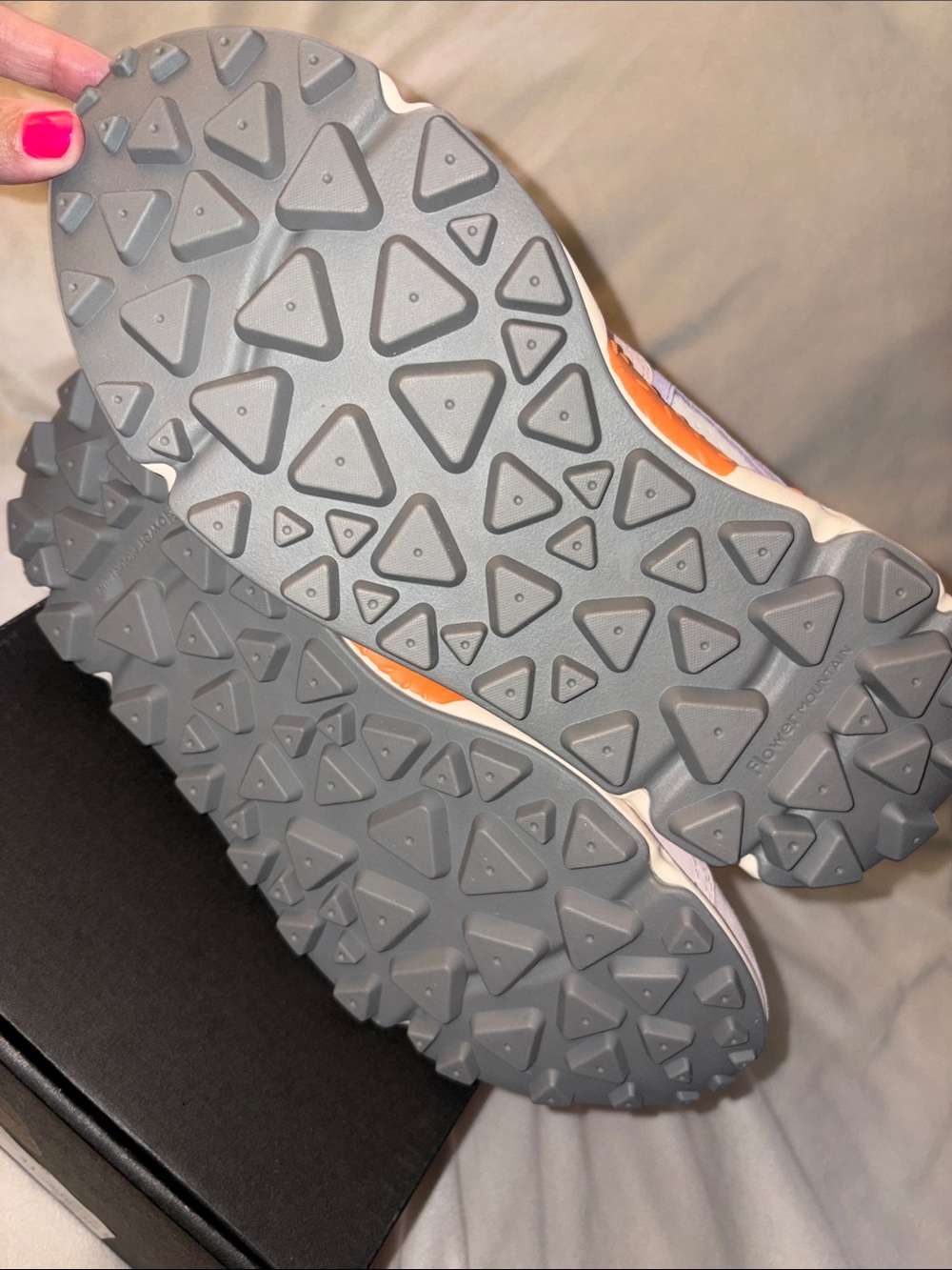 NWT Flower Mountain YAMANO 3 WOMAN Suede and technical fabric sneakers - Picture 14 of 14